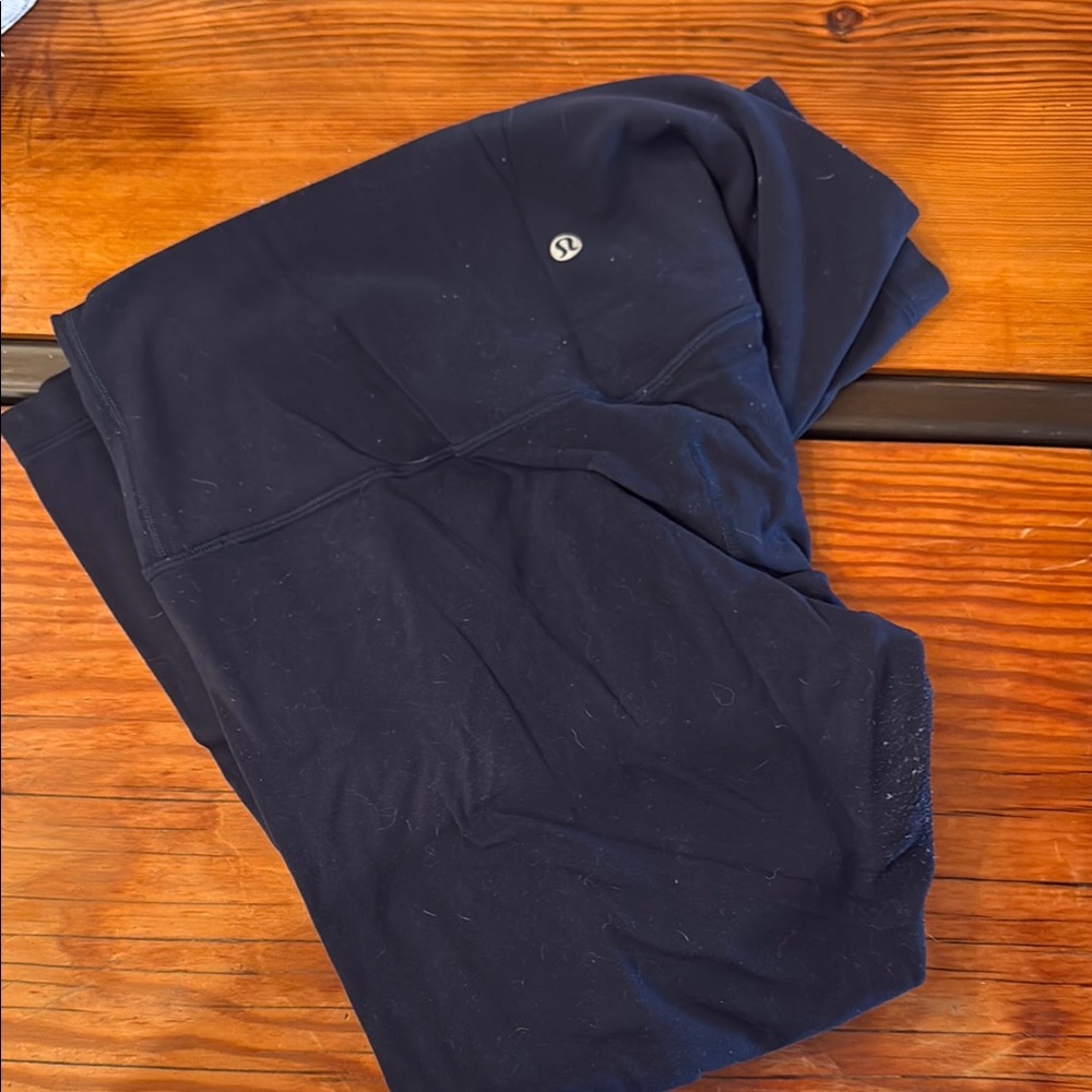 lululemon navy blue align leggings